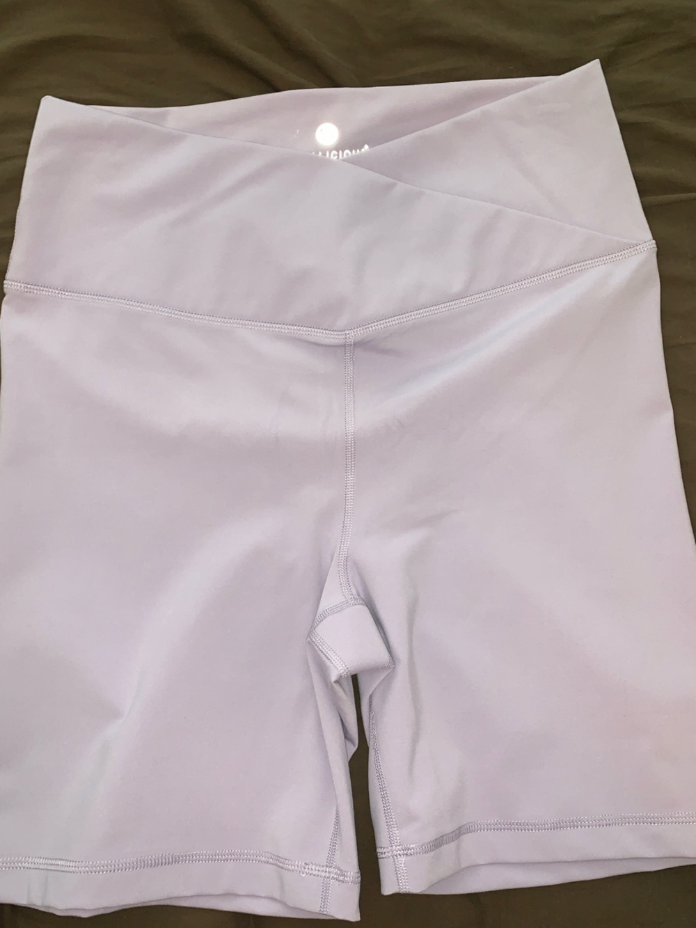 Yogalicious Light Pink High-Rise Bike Shorts